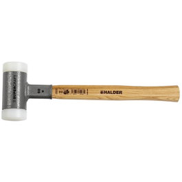 Halder Supercraft Martillo de cara blanda H 50 con mango reductor de vibraciones