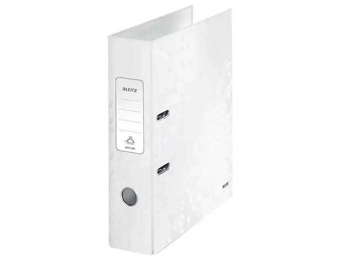 Leitz Archivador de palanca WOW Cartón forrado 180 DIN A4 80 mm Blanco Leitz Archivador de palanca WOW Cartón forrado 180 DIN A4 80 mm Blanco