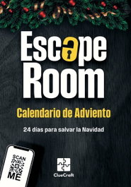 Calendario de Adviento Escape Room, Clue Craft - BOOK SHELTER GMBH