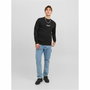 Sudadera sin Capucha Hombre Jack & Jones Jorvesterbro Negro