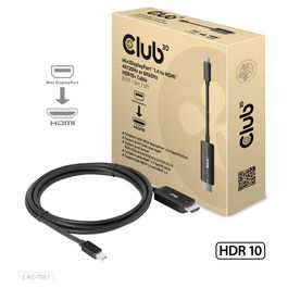 Club 3D CAC-1187 Cable Mini DisplayPort 1.4 a HDMI 2.1 1.8m 8K60Hz St/St