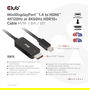 Club 3D CAC-1187 Cable Mini DisplayPort 1.4 a HDMI 2.1 1.8m 8K60Hz St/St
