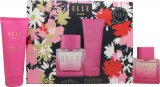 Elle Fleur Gift Set con Eau de Parfum y Body Lotion de 100 ml
