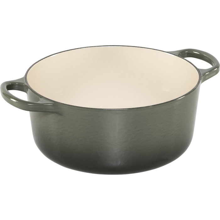 Le Creuset Signature Cazuela redonda 24 cm thyme