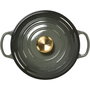 Le Creuset Signature Cazuela redonda 24 cm thyme