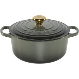 Le Creuset Signature Cazuela redonda 24 cm thyme