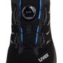 uvex Zapatos de seguridad 2 trend BOA S1 P Negro / Azul Talla 42