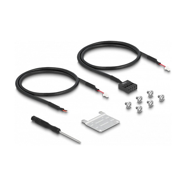 DeLOCK Convertidor M.2 Key B+M a 1 x Mini PCIe con cable flexible