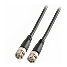 EFB Elektronik Cable Coaxial RG59 75 Ohm con 2 Conectores Rectos, 5,0m