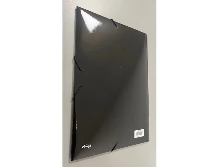 Stydio Style Carpeta de cartón brillante A4 con 3 solapas y gomas, colores pastel surtidos, expositor de 24 unidades