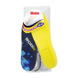 Hidalgo Plantilla Work Visco con Gel - Absorción de Impacto y Confort para Pies, Ideal para Jornadas Laborales y Fascitis Plantar, Tallas 42 a 47