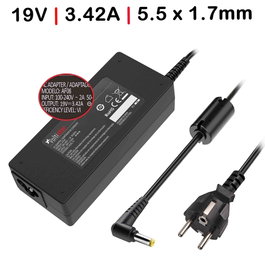Generico Cargador para Portátil Acer 19V 3.42A 65W