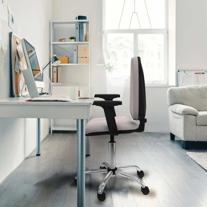 PIQUERAS Y CRESPO Silla de oficina Aýna Gris oscuro con Brazos 2D PIQUERAS Y CRESPO Silla de oficina Aýna Gris oscuro con Brazos 2D