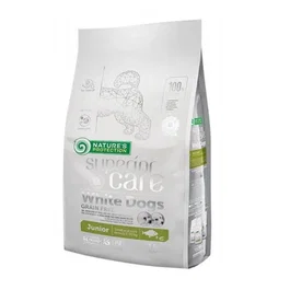 Natures Protection Superior Care Alimento Seco para Cachorros White Dogs Grain Free Junior Small para Razas Pequeñas 1.5 kg
