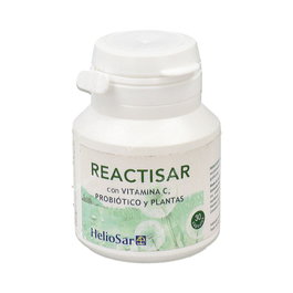 Heliosar Reactisar 30 Cápsulas - Suplemento de Vitamina C y Probiótico para el Apoyo del Sistema Inmune