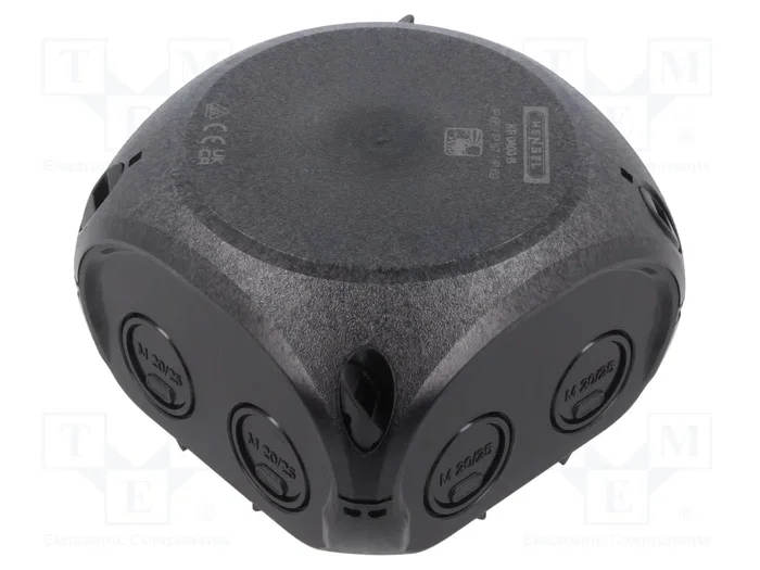 HENSEL ENYCASE® Caja de conexiones negra HENSEL ENYCASE® Caja de conexiones negra