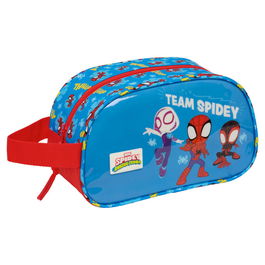SAFTA Neceser Spidey Marvel Adaptable 26x12x15cm con Asa de Mano y Adaptable a Carro Portamochilas