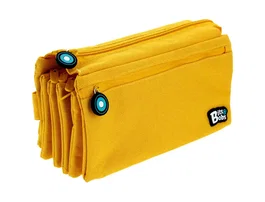 Grafoplas Estuche portatodo Bits&Bobs Cuádruple Amarillo