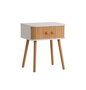 Moblekit Mesita de Noche Auxiliar de Madera 20,9 x 33,9 x 44,7 cm (4 Unidades)