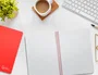 Liderpapel Cuaderno Espiral A5 Witty Tapa Dura 80 Hojas 90g Cuadro 4mm Rojo