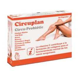 Dis Circuplan 60 Cápsulas Complemento Alimenticio Circulación Piernas Cansadas