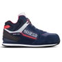 Sparco Zapatilla de Seguridad Gymkhana-H S3 ESD Talla 39, Color Azul Marino/Rojo, Referencia S0753639BMRS, Calzado de Protección