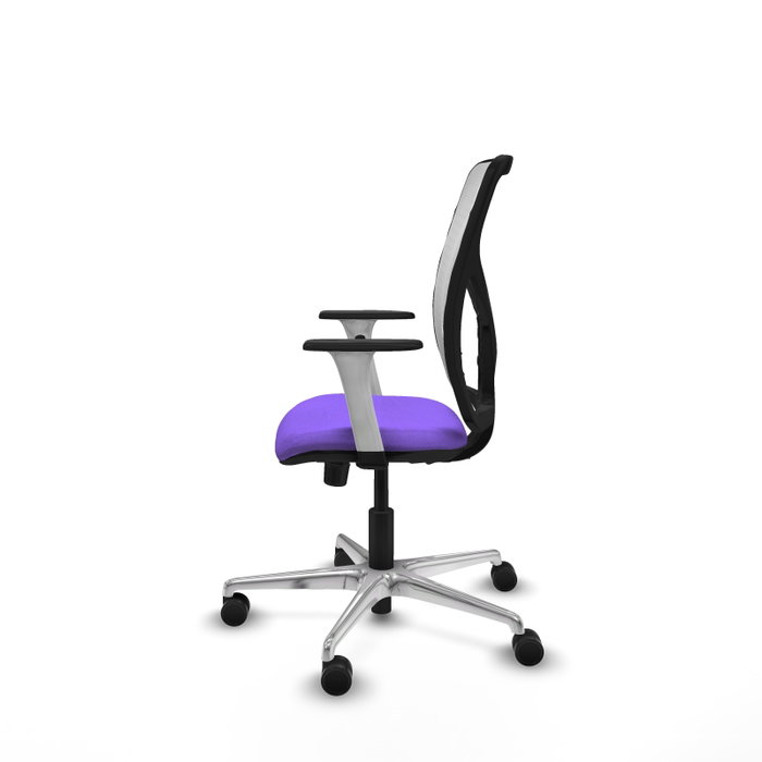 PIQUERAS Y CRESPO Silla de oficina Motilla con mecanismo Sincro, Lila y Blanco PIQUERAS Y CRESPO Silla de oficina Motilla con mecanismo Sincro, Lila y Blanco