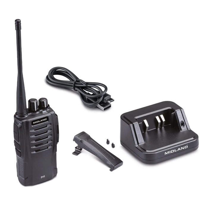 Midland D10 Digital DMR446 Radio Bidireccional