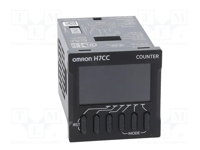 OMRON H7CC-A11 Contador de impulsos electrónico con pantalla LCD OMRON H7CC-A11 Contador de impulsos electrónico con pantalla LCD