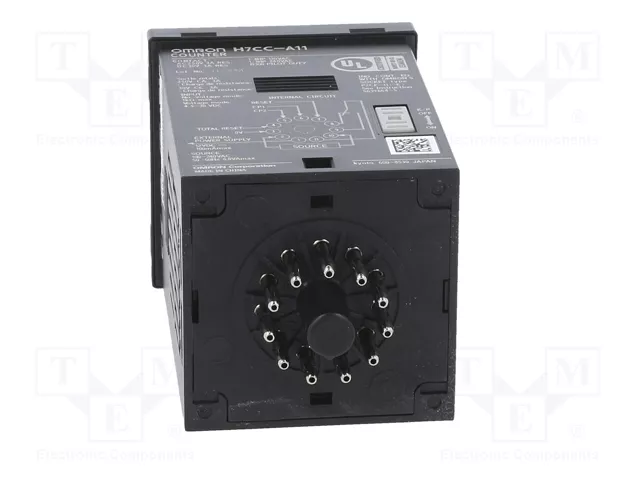 OMRON H7CC-A11 Contador de impulsos electrónico con pantalla LCD OMRON H7CC-A11 Contador de impulsos electrónico con pantalla LCD