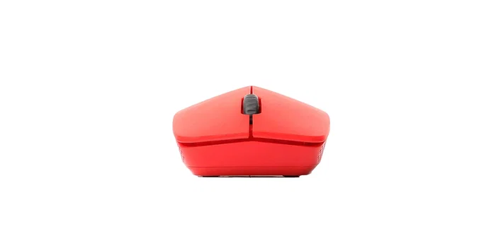 Rapoo M100 Silent Ratón Óptico Inalámbrico para Oficina, Ambidiestro, Conexión Triple RF 2.4G + Bluetooth 3.0/4.0, 1000 DPI, Clic Silencioso, Batería Hasta 9 Meses, Color Rojo