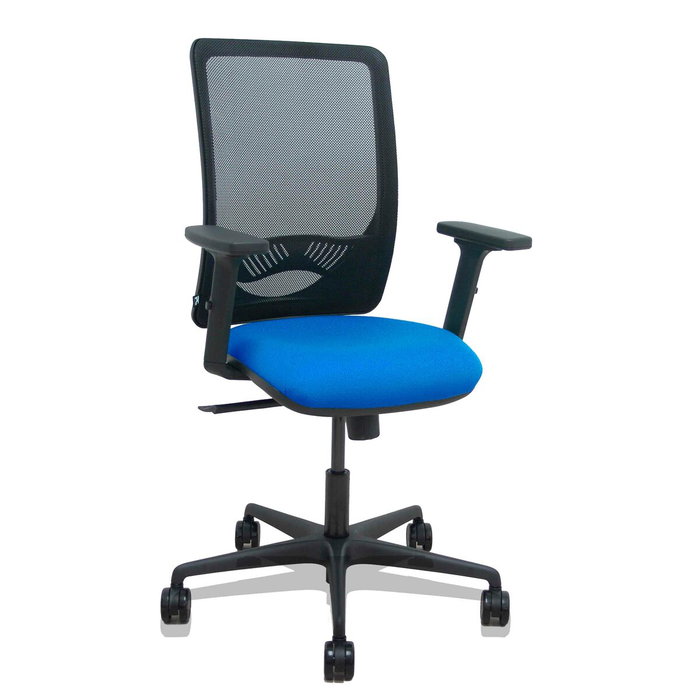 PIQUERAS Y CRESPO Silla Zulema con Mecanismo Sincro, Brazos 2D y Asiento Azul PIQUERAS Y CRESPO Silla Zulema con Mecanismo Sincro, Brazos 2D y Asiento Azul