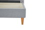 DKD Home Decor Cama Urban Gris Claro 219 x 104 x 170 cm Colección Bed in a Box