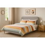 DKD Home Decor Cama Urban Gris Claro 219 x 104 x 170 cm Colección Bed in a Box
