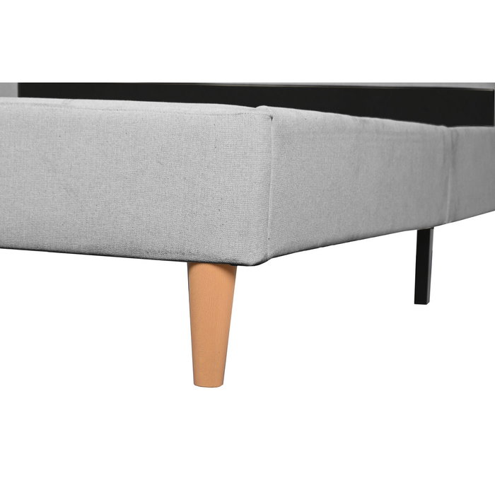 DKD Home Decor Cama Urban Gris Claro 219 x 104 x 170 cm Colección Bed in a Box