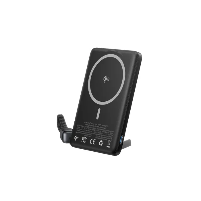 INIU MagPro Slim Power Bank 5000mAh 20W Negro - Batería Externa Portátil Carga Rápida