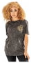Harry Potter Camiseta Slytherin Acid Wash Talla L
