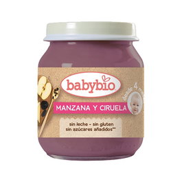 BABYBIO Potito Manzana Ciruela 130 g