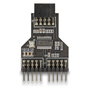 DeLOCK Concentrador USB 2.0 9 pin hembra a 2 x 9 pin macho 60045