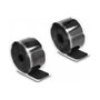 DeLOCK Rollo de cinta autoadhesiva de gancho y bucle Negro 5 m