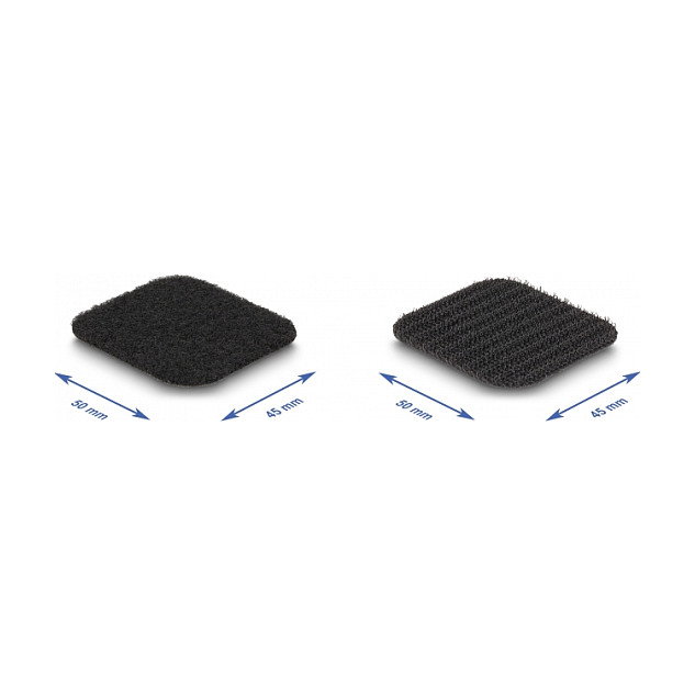 DeLOCK Rollo de cinta autoadhesiva de gancho y bucle Negro 5 m DeLOCK Rollo de cinta autoadhesiva de gancho y bucle Negro 5 m