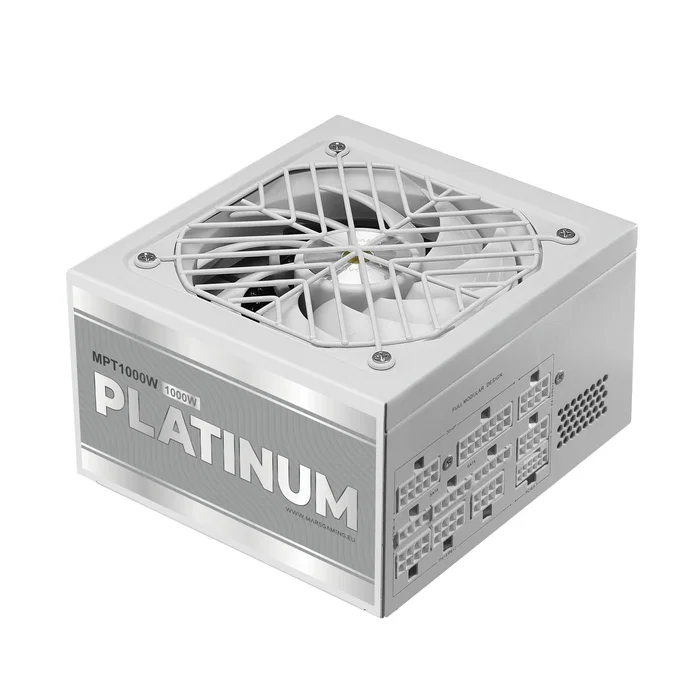 Mars Gaming MPT1000 1000W 80 PLUS Platinum Blanco