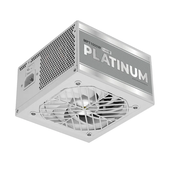 Mars Gaming MPT1000 1000W 80 PLUS Platinum Blanco
