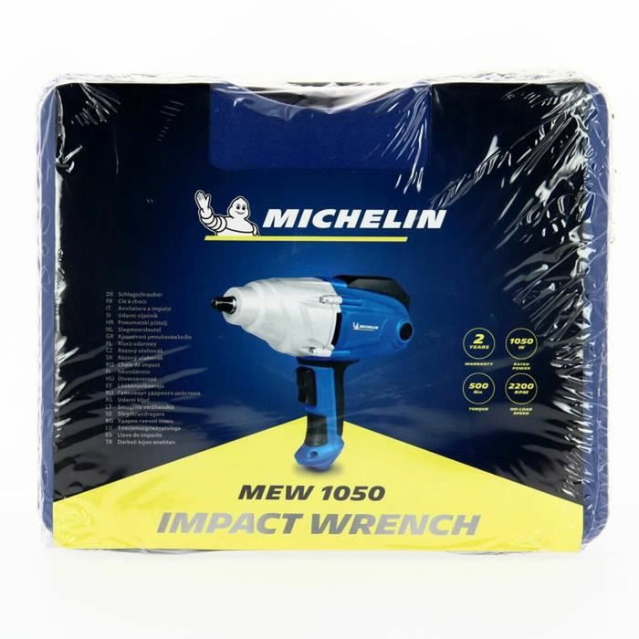 Michelin Llave de impacto 1050W con pantalla digital