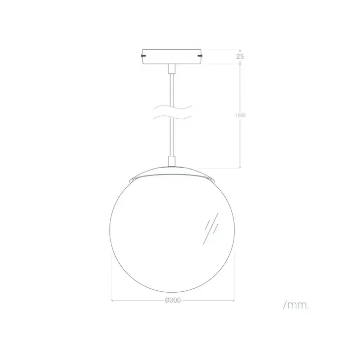 Lámpara Colgante Santarem SKD-P80000