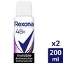 Rexona Desodorante Spray Invisible Antimanchas 48 h - Pack de 2 unidades de 200 ml