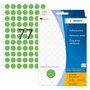 HERMA 2235 Etiquetas Autoadhesivas Circulares Verdes de 13 mm