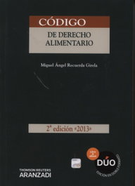 ARANZADI, Código de Derecho alimentario - VV.AA.