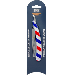 Hardel TRINT BARBER RAZOR Navaja de Afeitado Barberpole