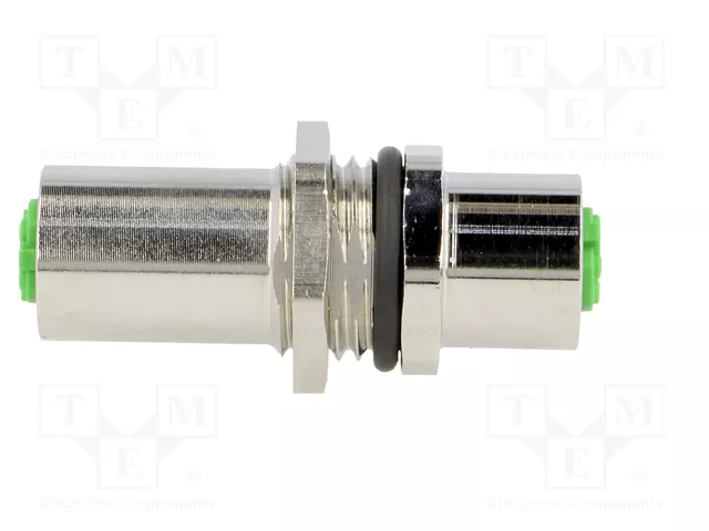 LAPP Acoplador recto para panel o conducto M12 hembra código D-Ethernet